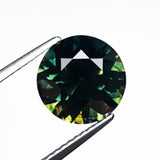 4.02ct 9.60x9.61x6.36mm Round Brilliant Sapphire 26625-04