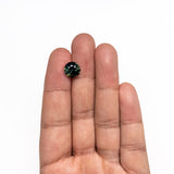 4.02ct 9.60x9.61x6.36mm Round Brilliant Sapphire 26625-04