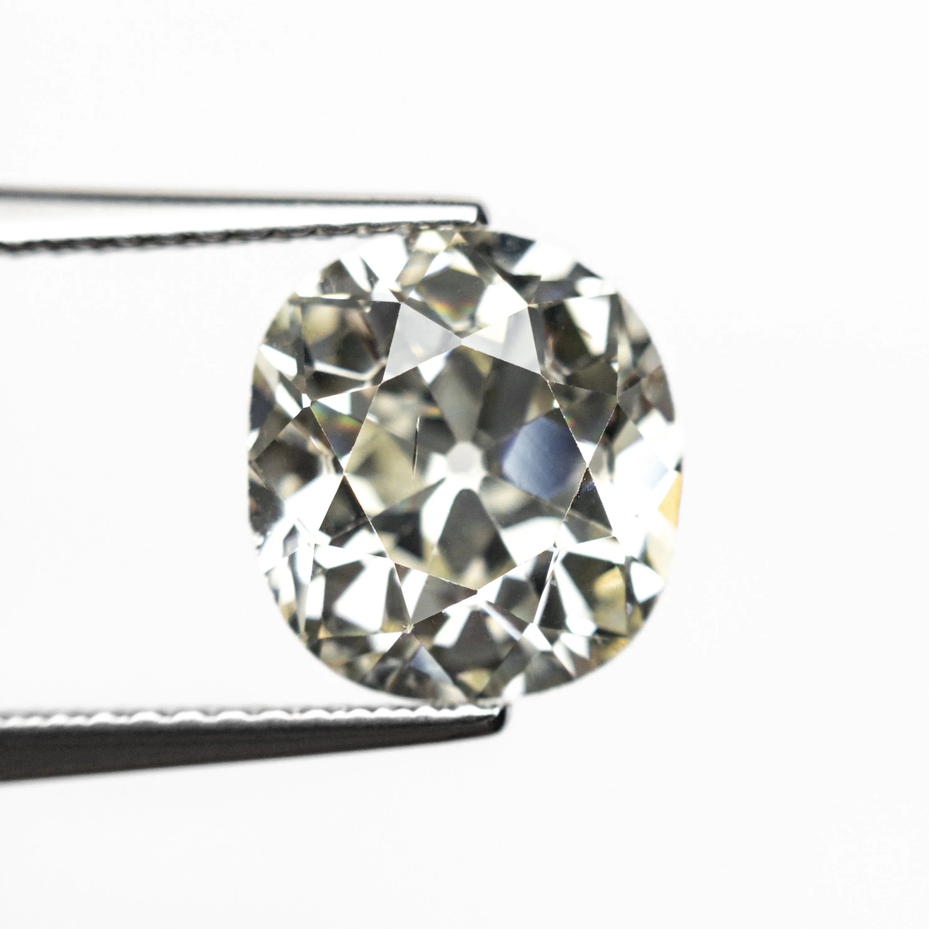 3.35ct 9.52x8.78x5.78mm GIA SI1 O-P Antique Old Mine Cut 26771-01