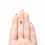 1.23ct 7.24x5.75x3.41mm Oval Double Cut 26784-11