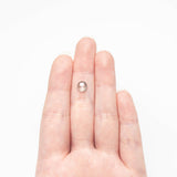 0.86ct 7.25x6.53x1.91mm Oval Rosecut 26787-15