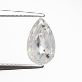 1.98ct 10.34x6.22x3.77mm Fancy White Pear Double Cut 26787-27
