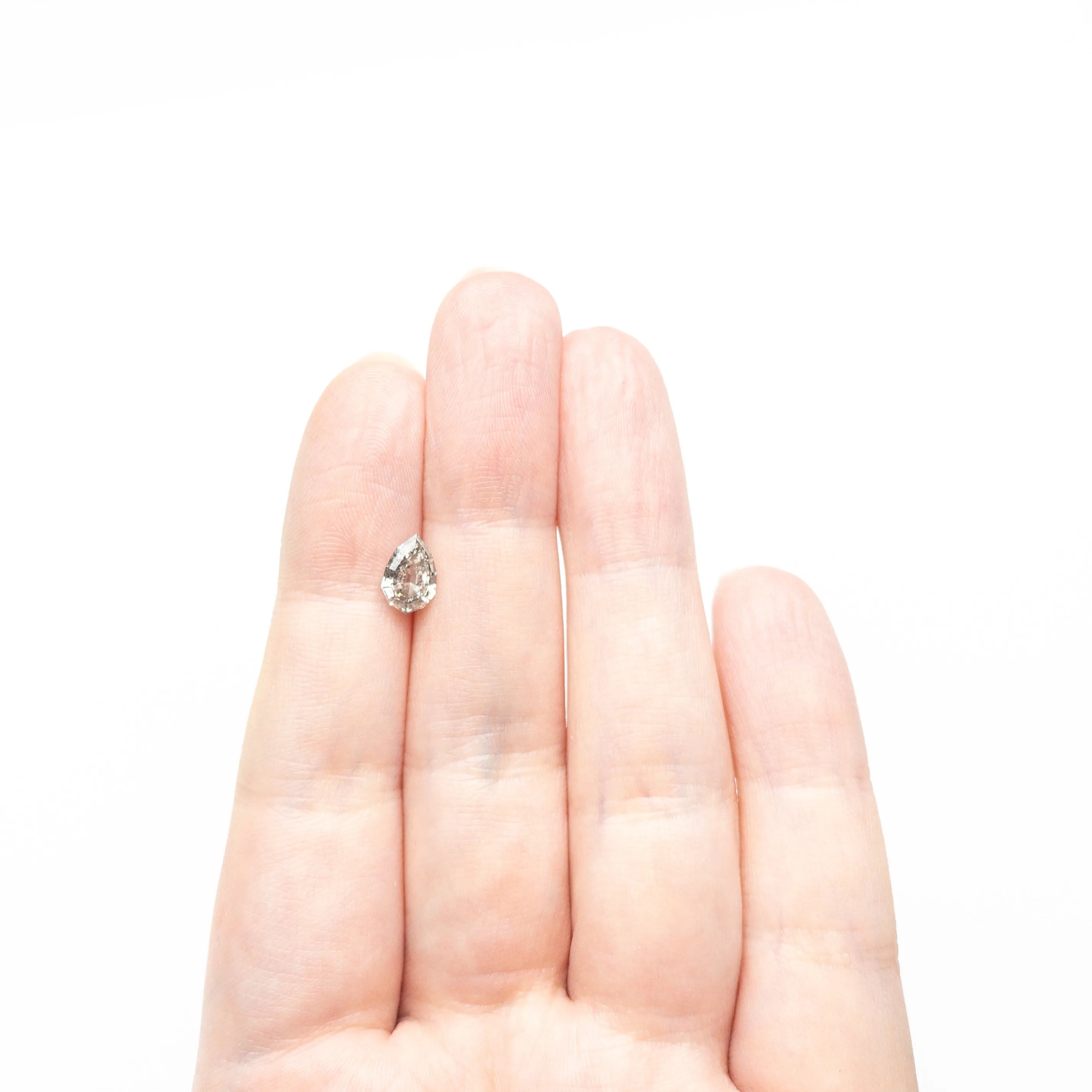 1.25ct 8.64x5.72x3.45mm Geo Pear Step Cut 🇨🇦 27023-01