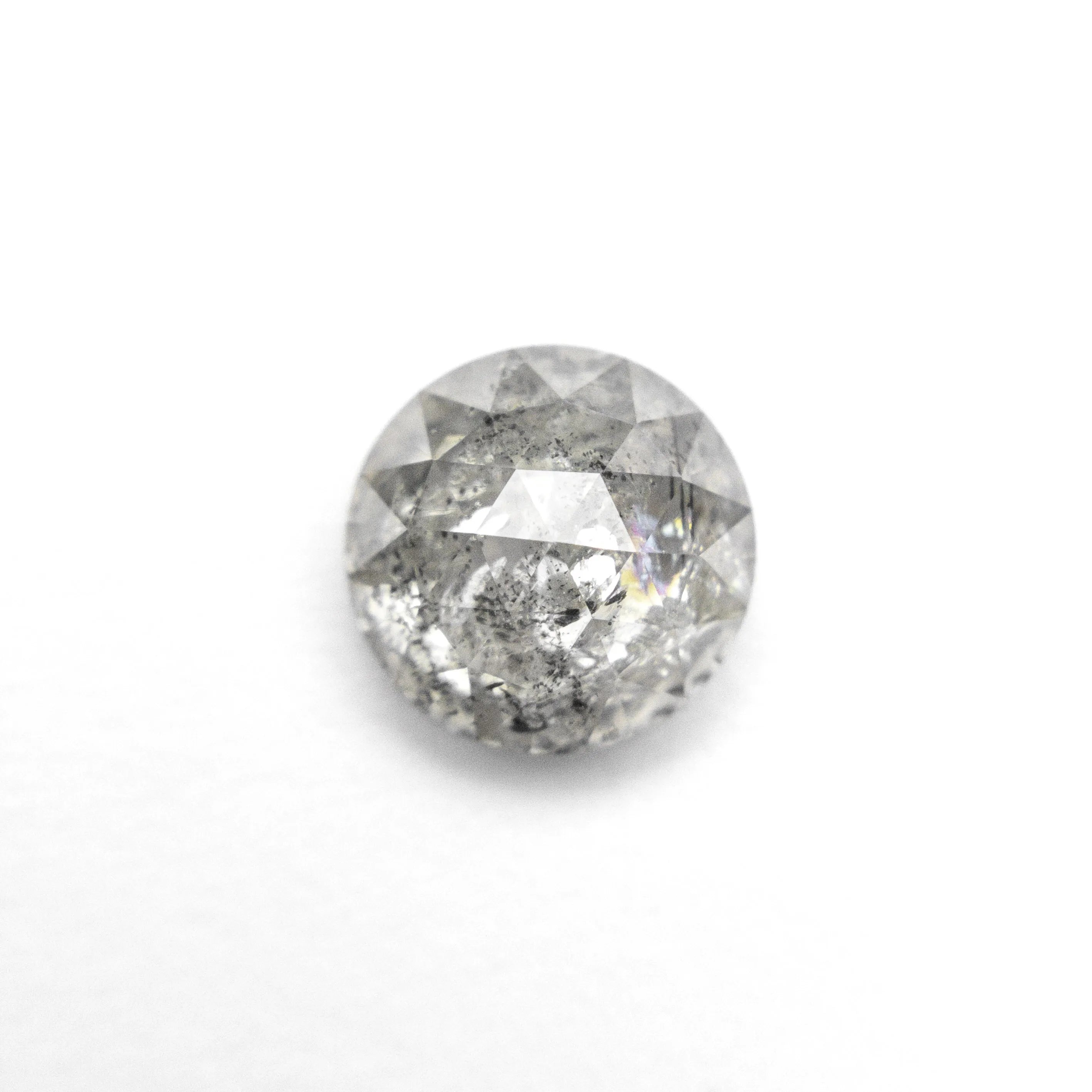 1.28ct 6.78x6.75x3.35mm Round Rosecut 🇨🇦 27034-01