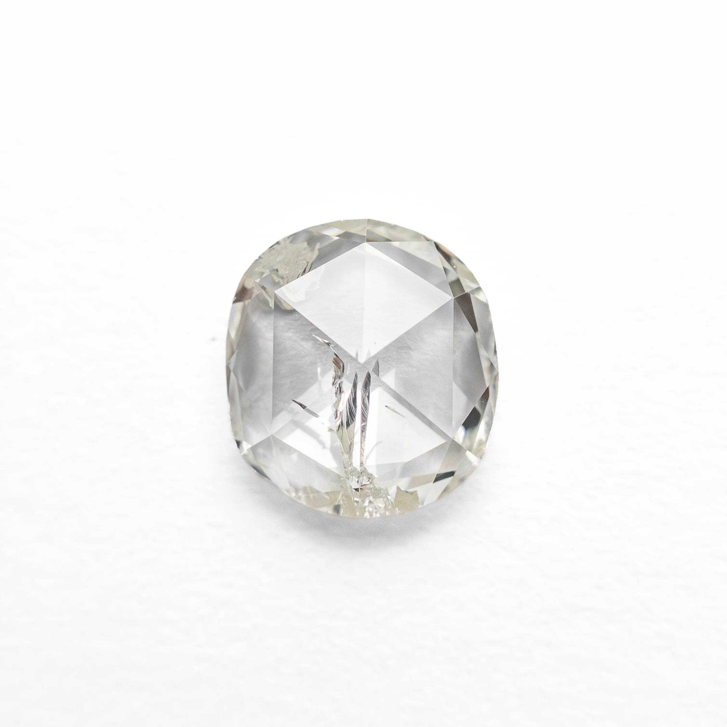 0.94ct 6.92x6.20x2.29mm I2 J Cushion Rosecut 27066-03