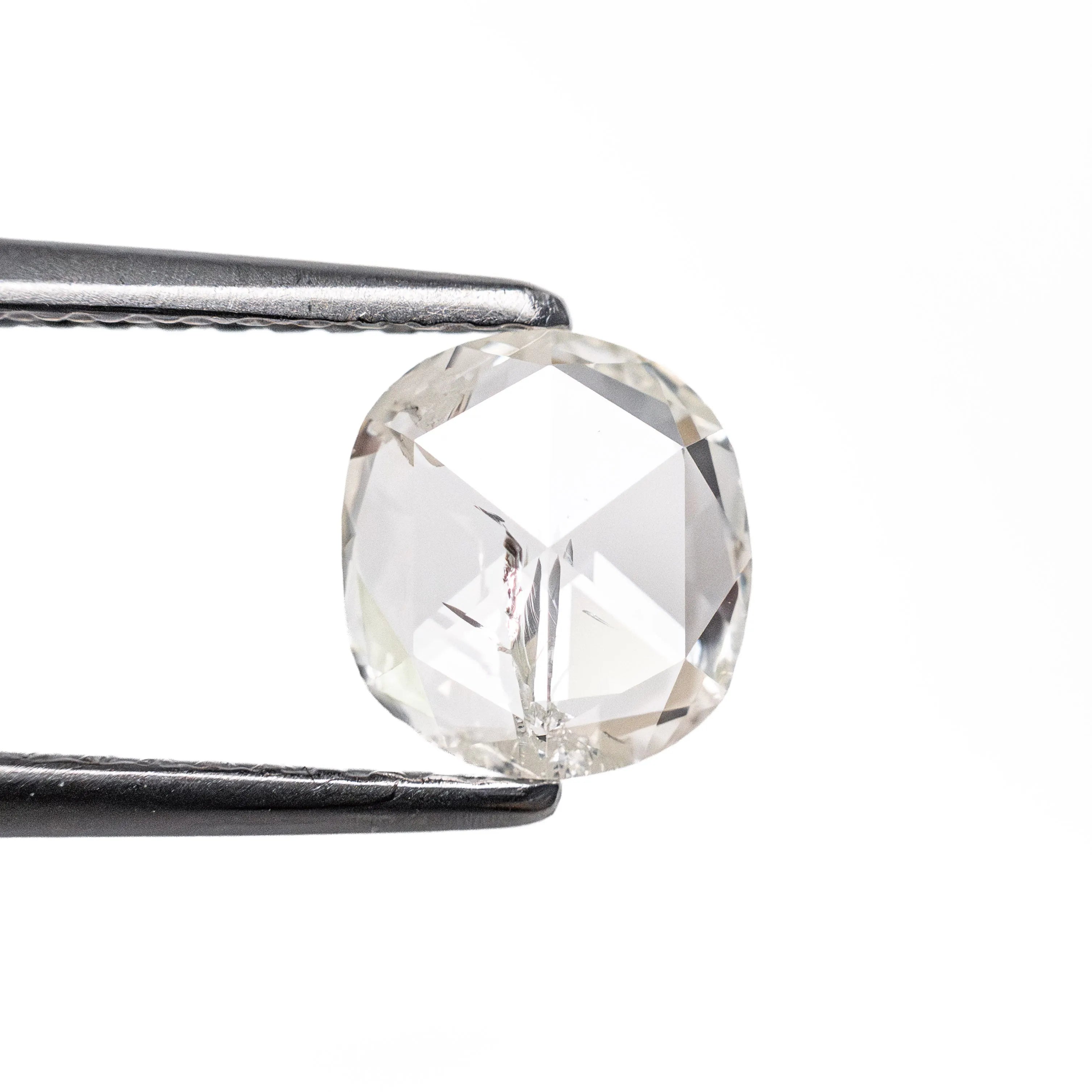 0.94ct 6.92x6.20x2.29mm I2 J Cushion Rosecut 27066-03