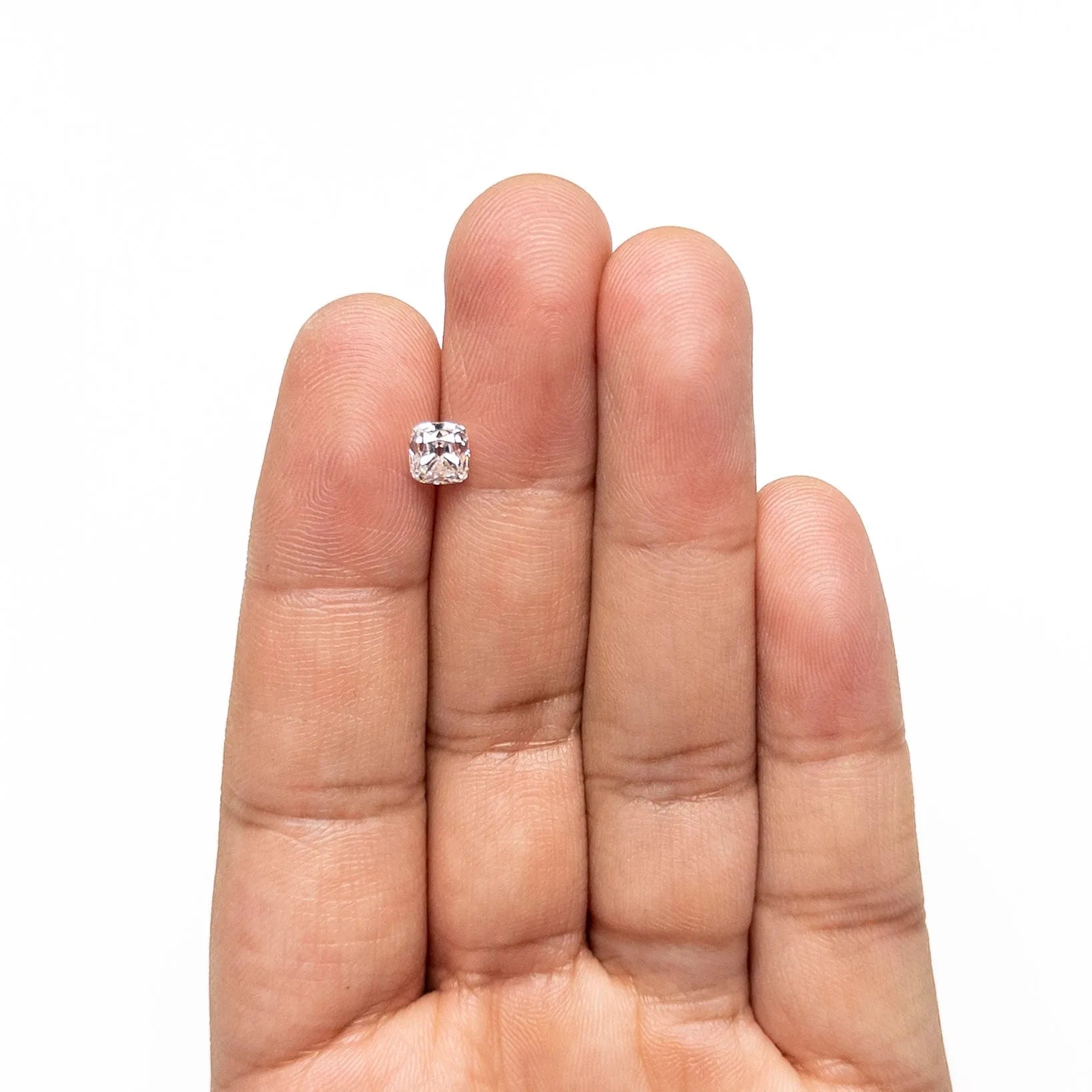 1.09ct 5.94x5.20x4.53mm SI1 F Modern Antique Old Mine Cut 27130-06