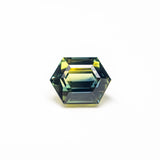 0.97ct 6.36x4.91x3.67mm Hexagon Step Cut Sapphire 27153-01