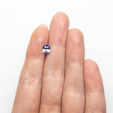 1.18ct 5.89x5.14x4.09mm Cut Corner Rectangle Brilliant Sapphire 27182-01