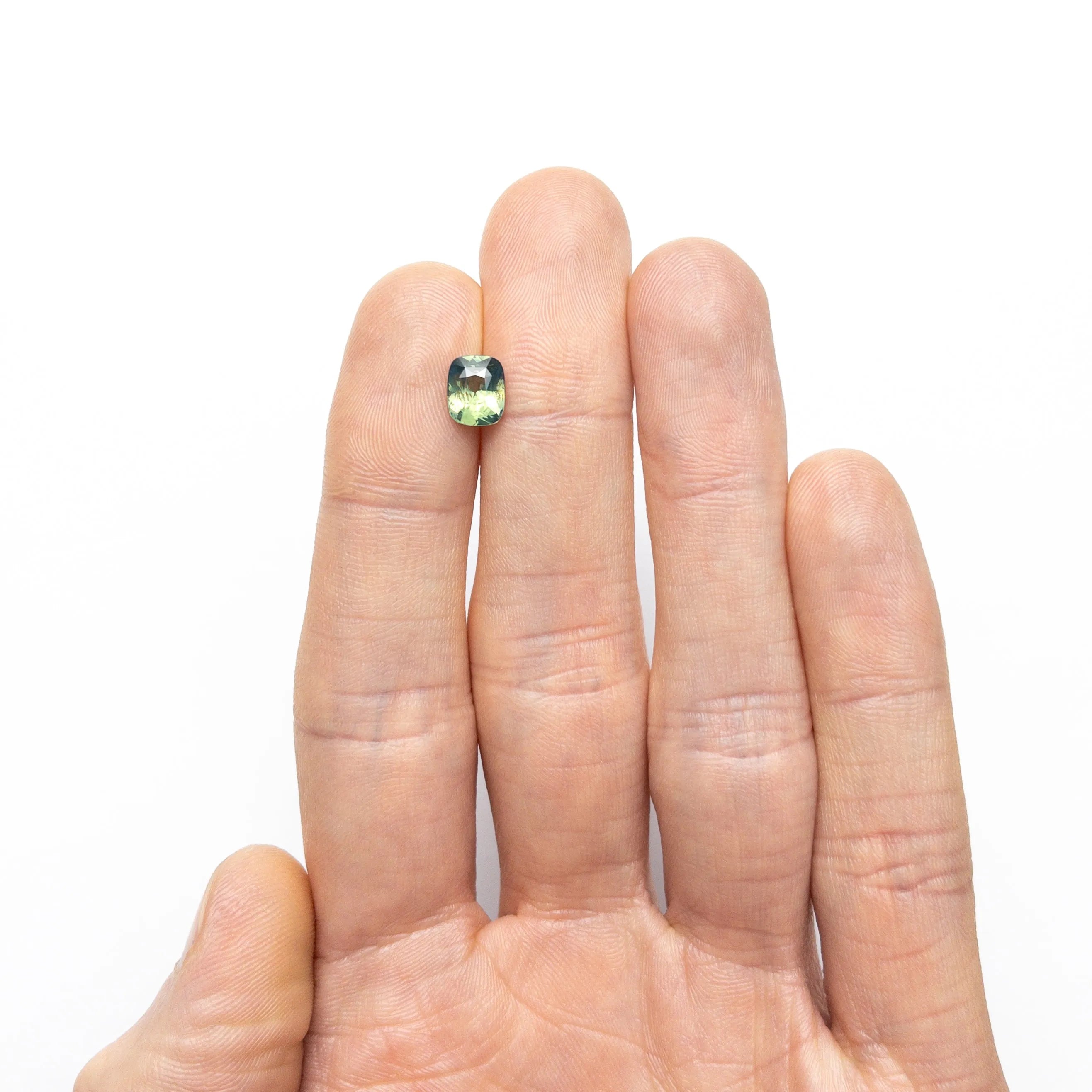 1.52ct 7.46x6.07x3.86mm Cushion Brilliant Sapphire 27191-01