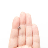 0.97ct 6.64x7.61x3.19mm Triangle Rosecut 27225-12