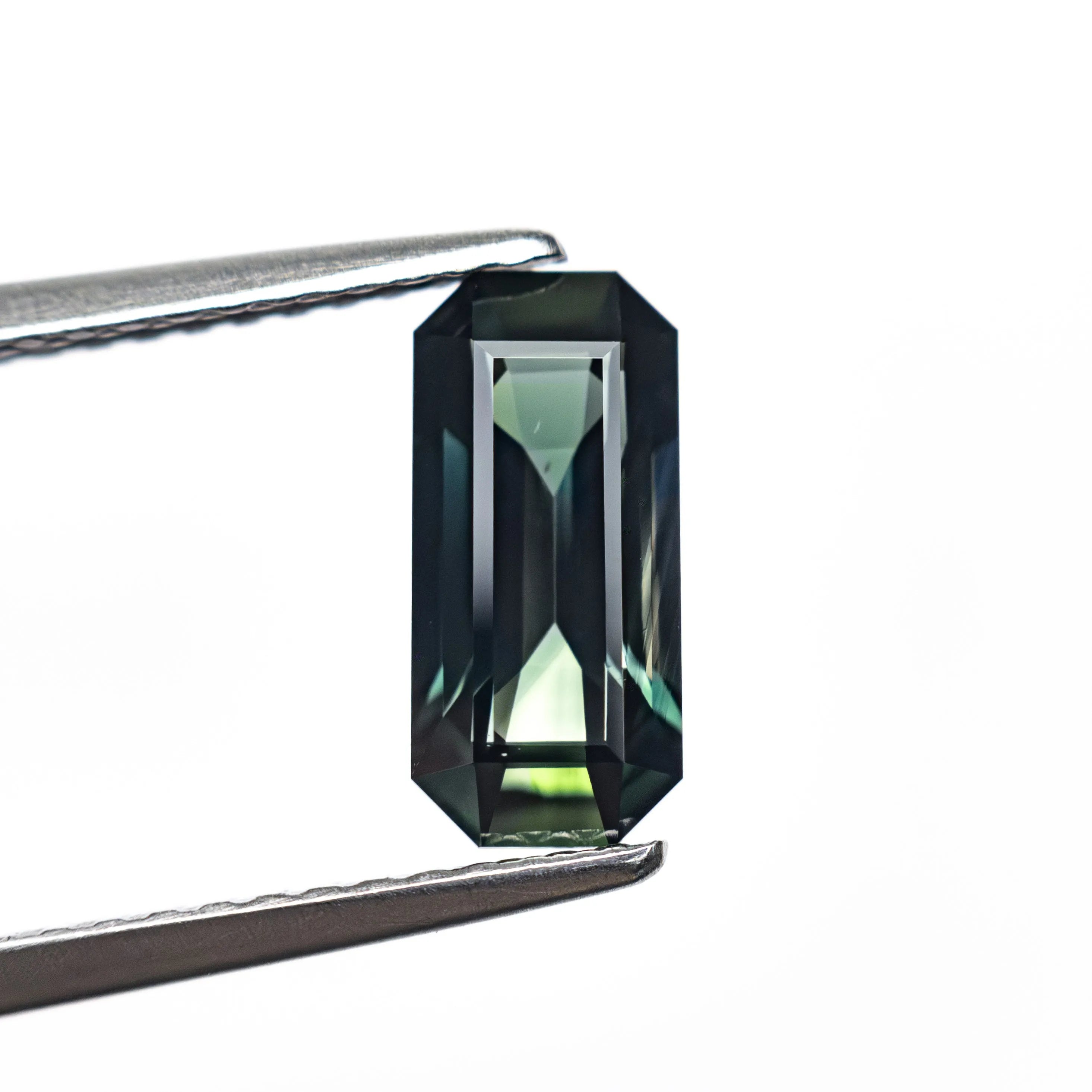 1.38ct 9.66x4.50x3.35mm Cut Corner Rectangle Step Cut Sapphire 27305-01