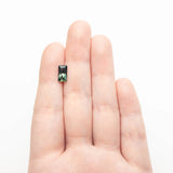 2.18ct 9.85x5.29x4.36mm Rectangle Step Cut Sapphire 27324-01