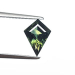 1.24ct 9.52x6.20x3.61mm Kite Step Cut Sapphire 27326-02