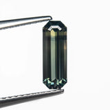 1.29ct 9.97x3.62x3.19mm Cut Corner Rectangle Step Cut Sapphire 27329-03