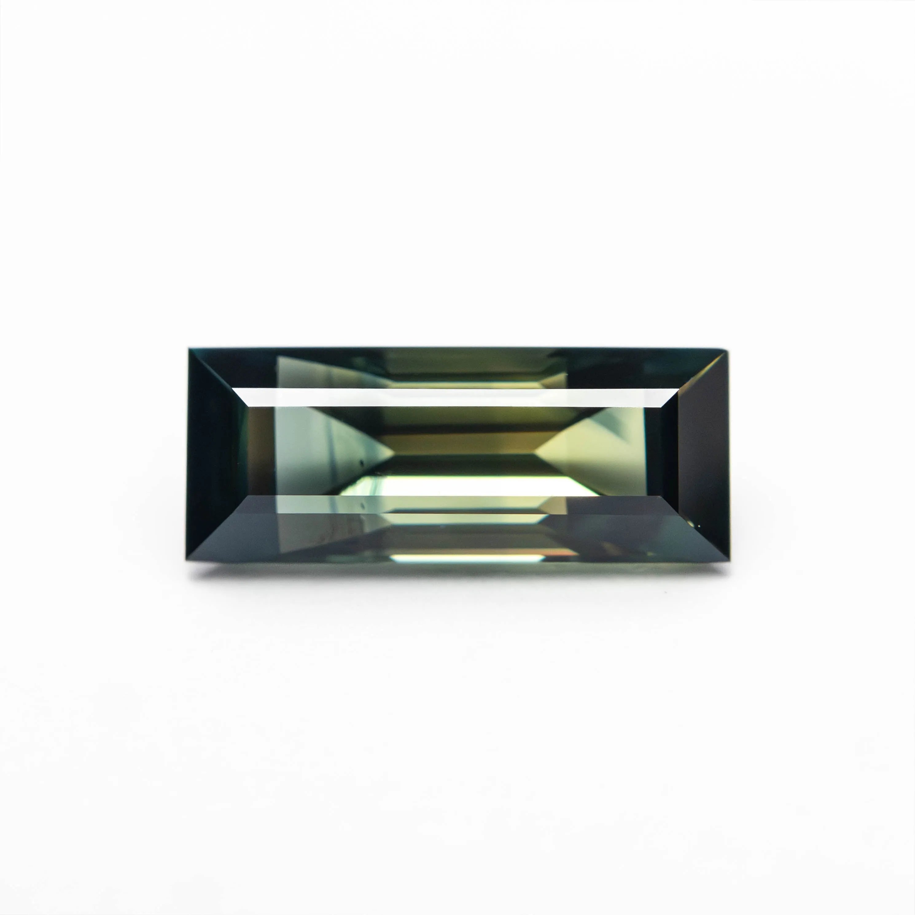 1.42ct 9.72x3.88x3.62mm Rectangle Step Cut Sapphire 27330-01