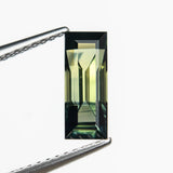 1.42ct 9.72x3.88x3.62mm Rectangle Step Cut Sapphire 27330-01