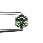 0.79ct 6.32x5.07x3.42mm Hexagon Step Cut Sapphire 27336-02