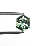 0.81ct 6.77x5.23x3.14mm Hexagon Step Cut Sapphire 27336-03