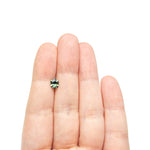 0.81ct 6.77x5.23x3.14mm Hexagon Step Cut Sapphire 27336-03