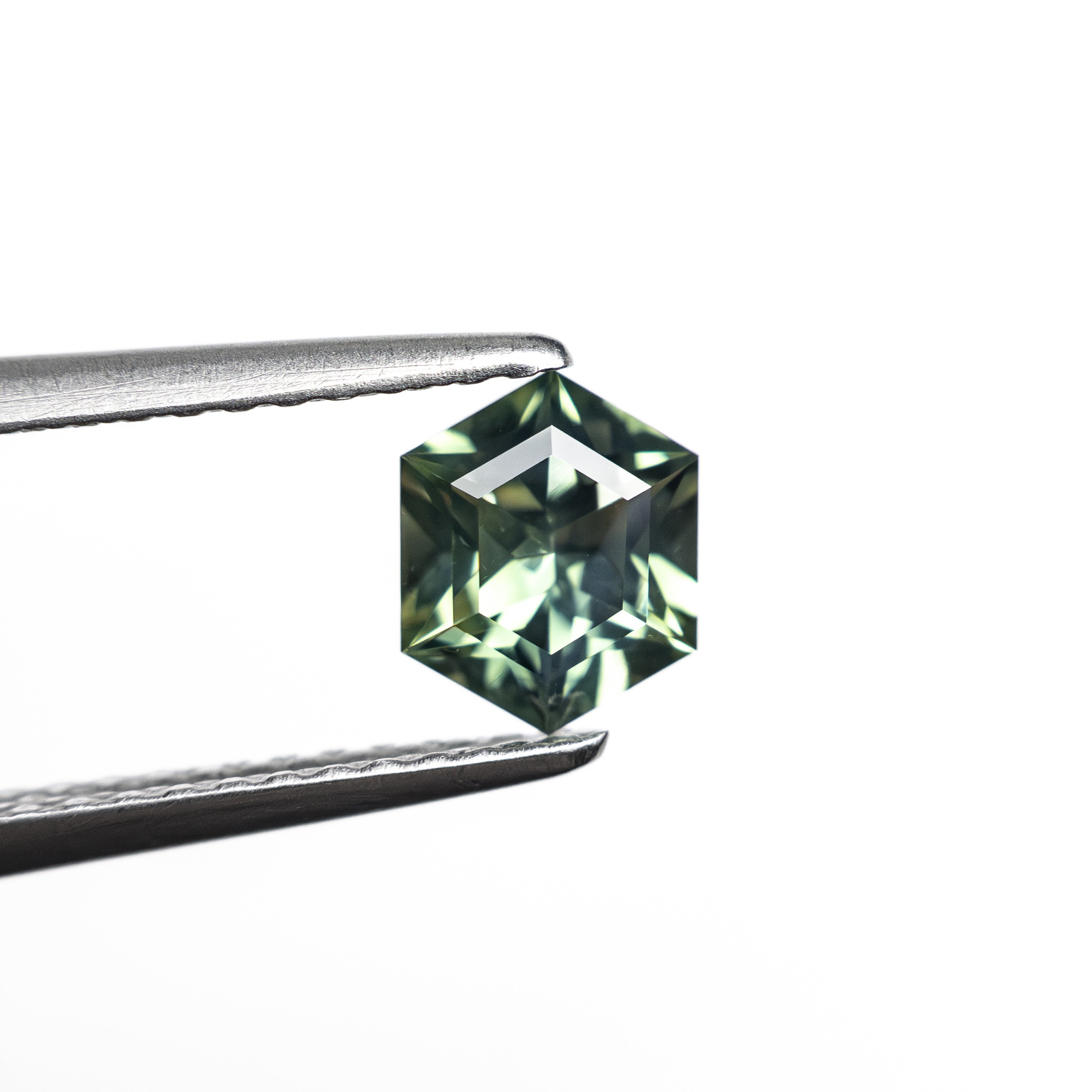 0.72ct 6.26x5.07x3.10mm Hexagon Step Cut Sapphire 27336-07