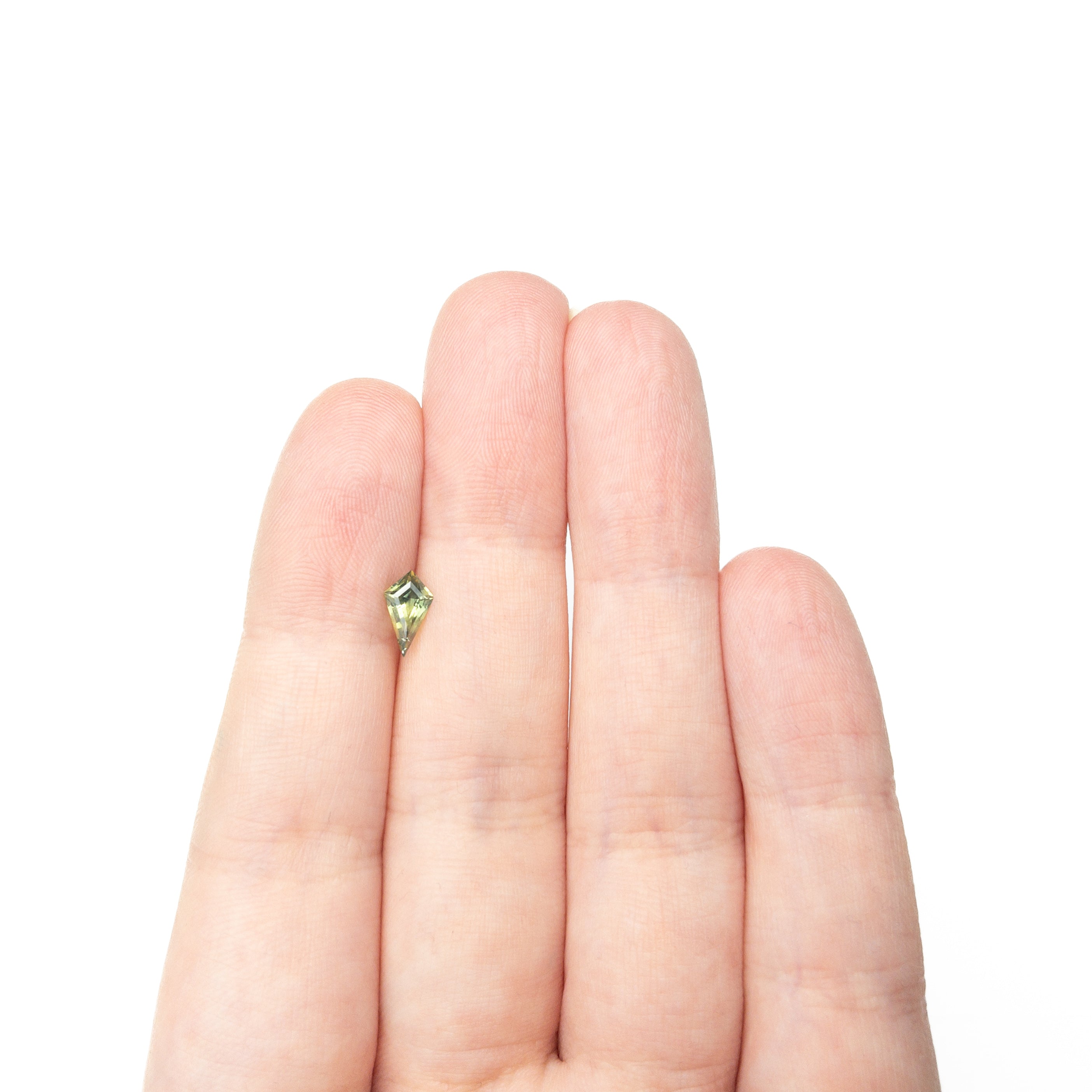 0.60ct 8.29x4.45x3.00mm Kite Step Cut Sapphire 27336-17