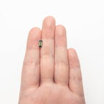 0.78ct 8.00x3.57x2.63mm Cut Corner Rectangle Step Cut Sapphire 27336-56