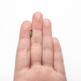 0.77ct 8.35x3.41x2.50mm Cut Corner Rectangle Step Cut Sapphire 27336-58