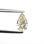 0.63ct 7.73x4.57x2.65mm VS2 C4 Geo Pear Step Cut 🇿🇦 27364-21