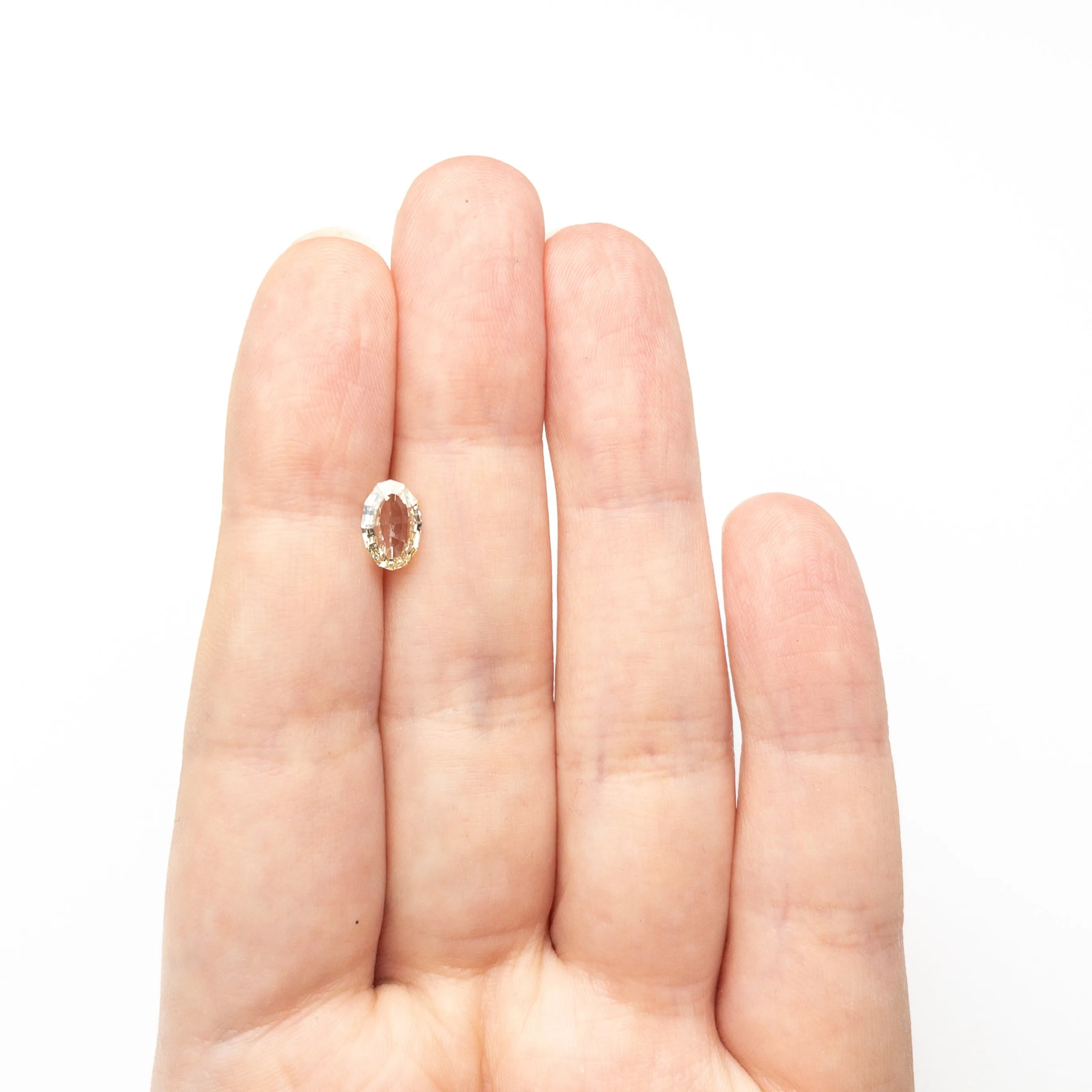 1.09ct 8.41x5.66x2.69mm VS2 Y-Z Geo Oval Step Cut 🇿🇦 27375-26