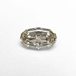 1.02ct 8.44x4.91x2.96mm VS2 C3 Geo Oval Step Cut 🇿🇦 27375-29