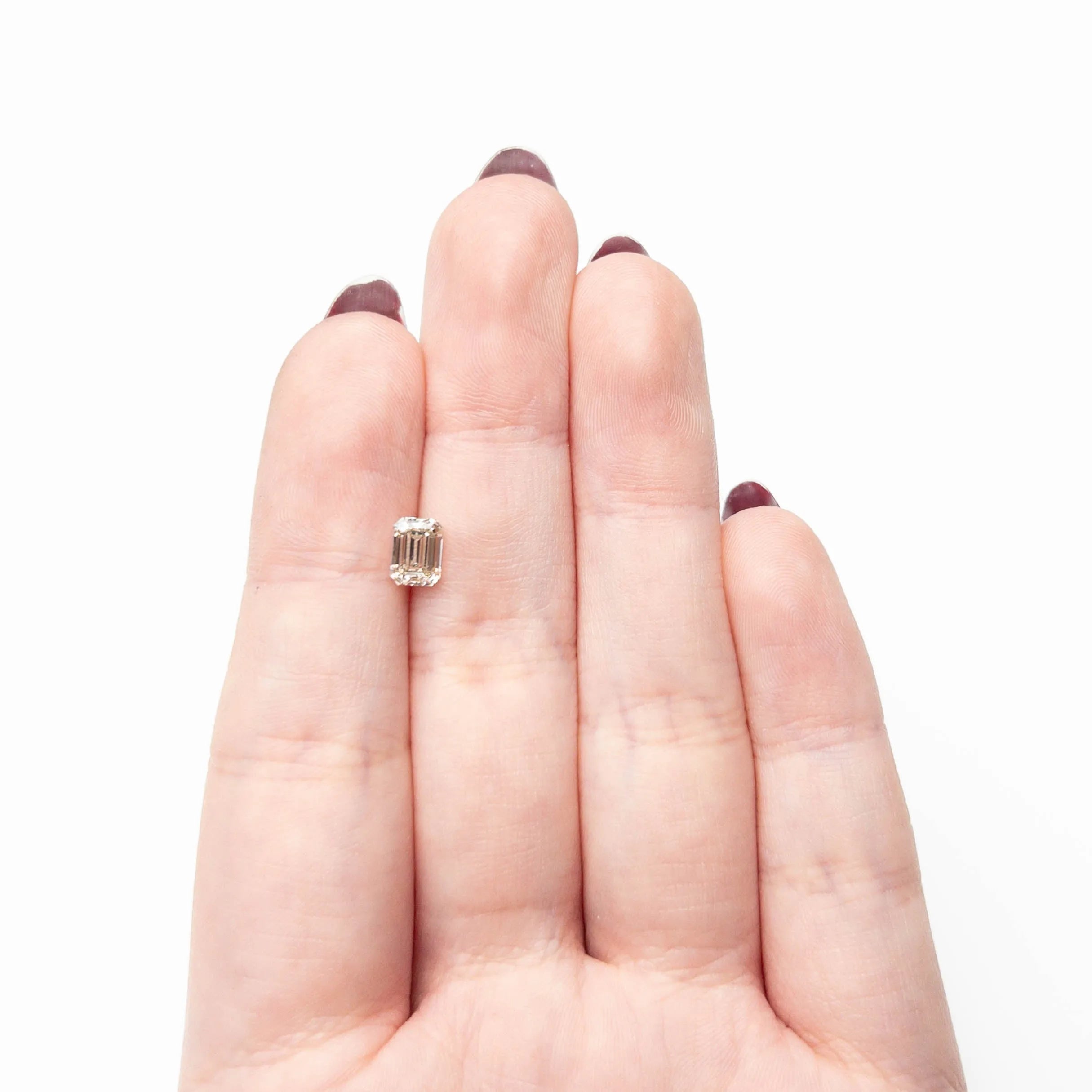 1.00ct 6.30x4.60x3.28mm VS1 O-P Cut Corner Rectangle Step Cut 🇨🇦 27376-12