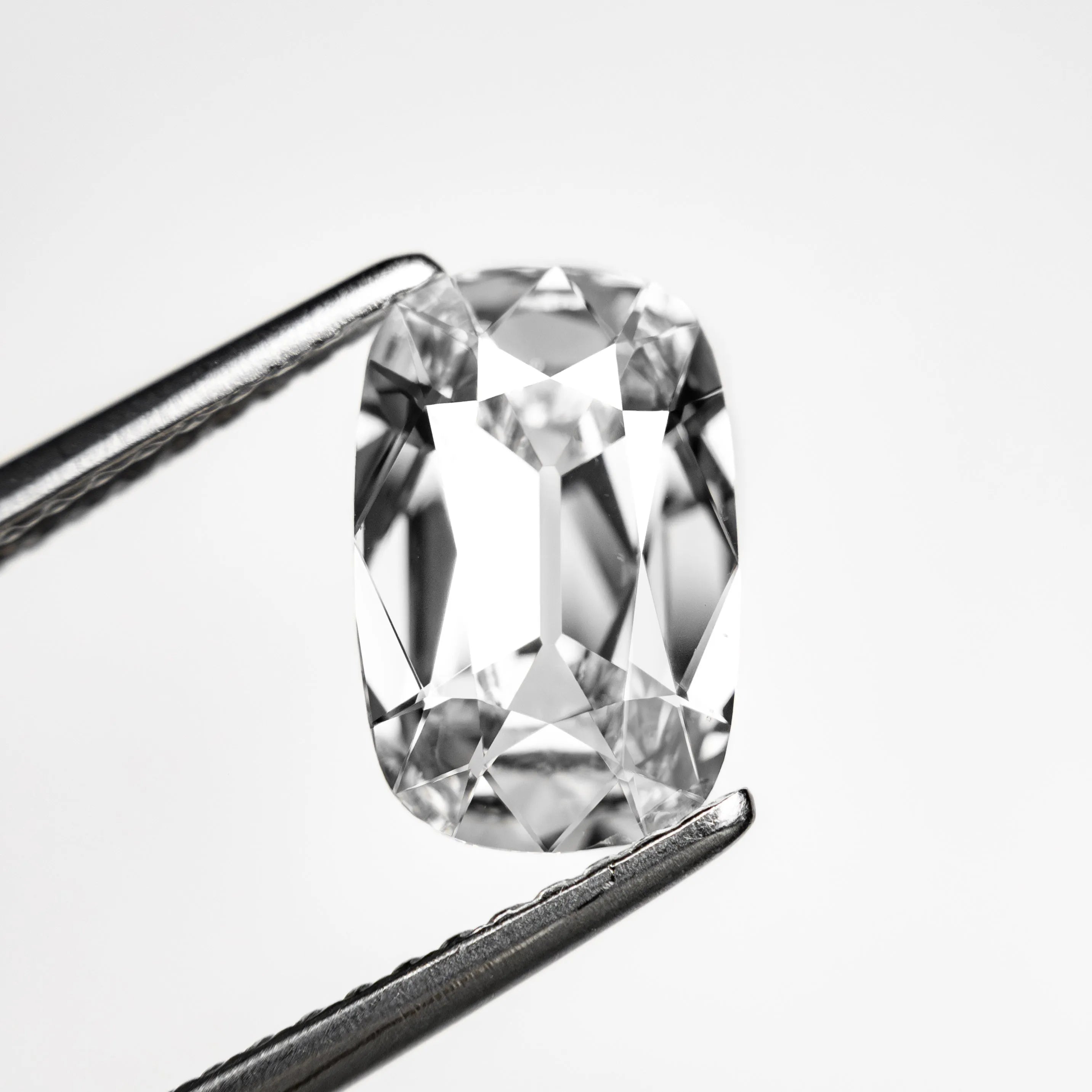 1.53ct 9.62x6.24x3.27mm GIA VS2 D Modern Antique Old Mine Cut 27398-01