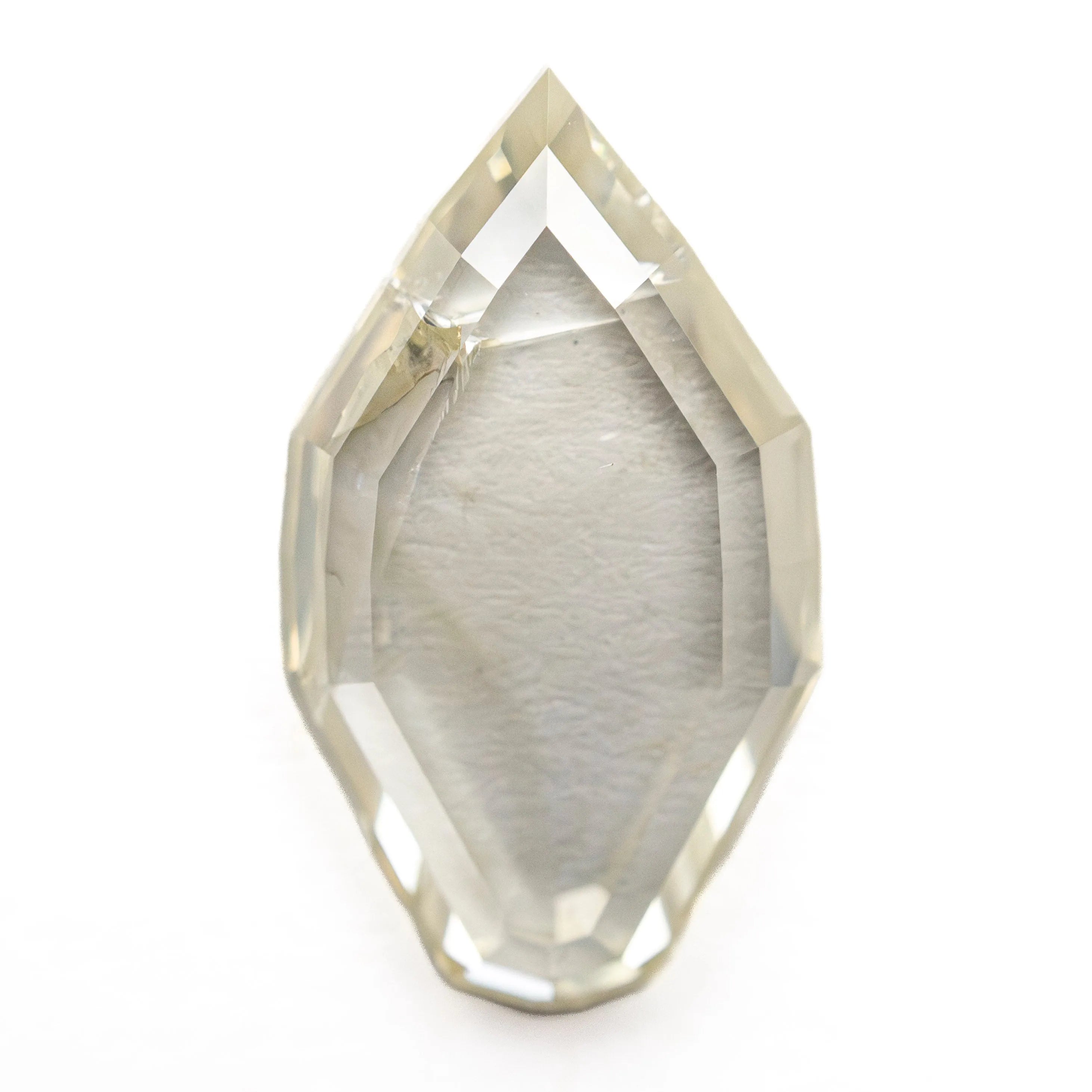 5.02ct 17.21x9.63x3.10mm I2 O-P Geo Shield Portrait Cut 27411-01