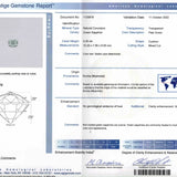 4.28ct 10.20x7.95x6.05mm AGL Cushion Brilliant Sapphire 27415-01