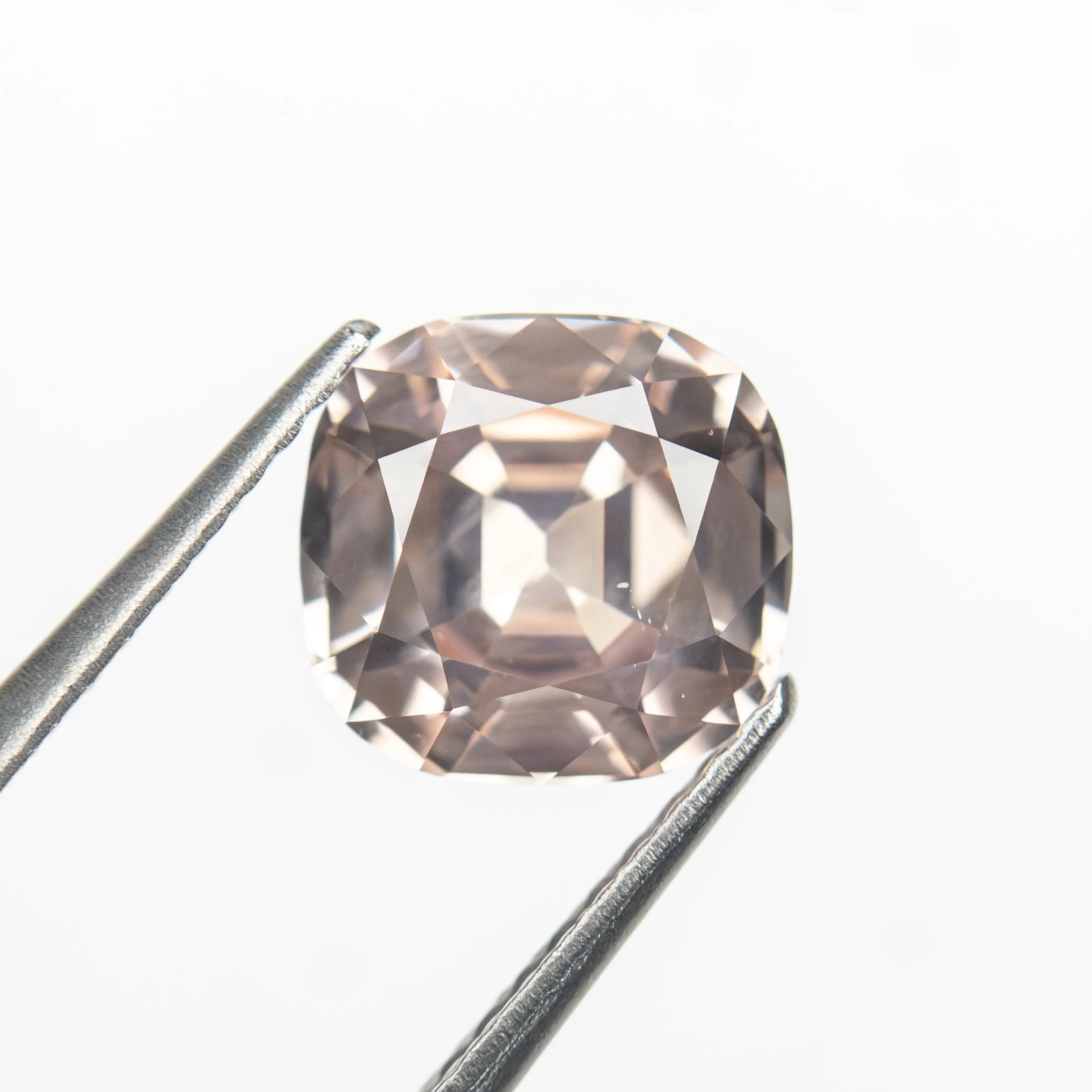 2.36ct 7.51x7.13x4.85mm GIA Padparadscha Cushion Brilliant Sapphire 27417-01