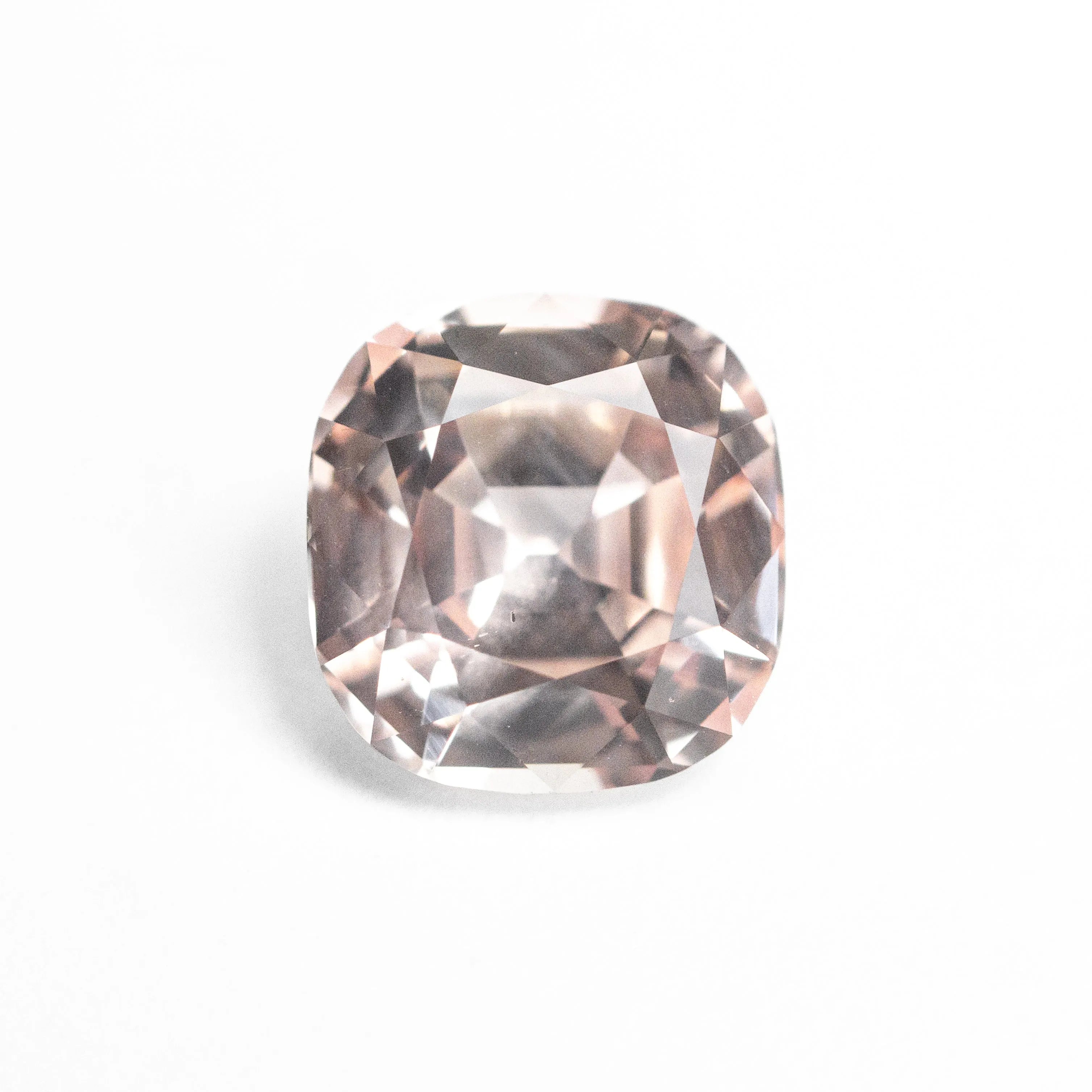 2.36ct 7.51x7.13x4.85mm GIA Padparadscha Cushion Brilliant Sapphire 27417-01