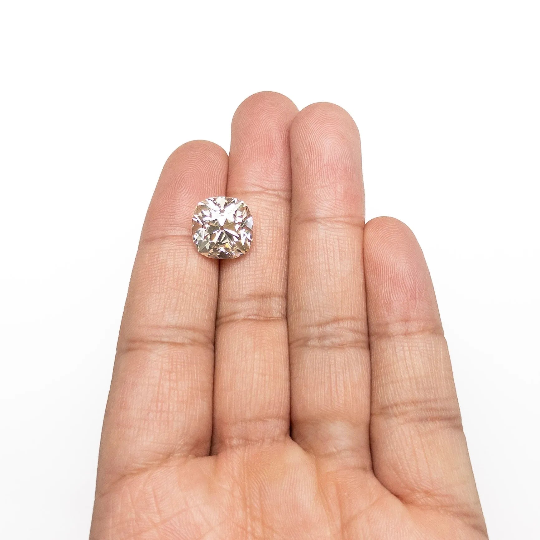 8.86ct 12.26x12.17x9.14mm GIA VS2 S-T Antique Old Mine Cut 27425-01