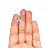 4.55ct 12.34x9.09x5.23mm Oval Brilliant Sapphire 27493-01