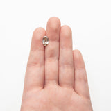 2.01ct 10.87x6.41x3.45mm SI2 C5 Geo Oval Step Cut 🇿🇦 27515-06