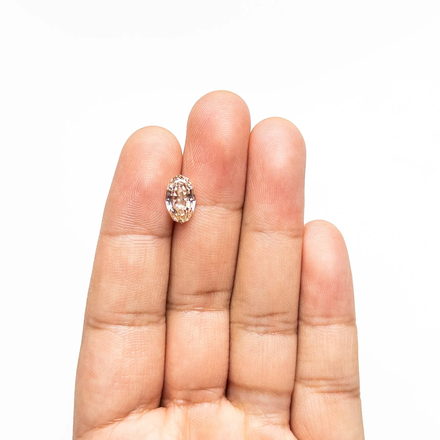 3.02ct 11.55x7.22x4.60mm SI1 C4 Geo Oval Step Cut 🇿🇦 27516-02