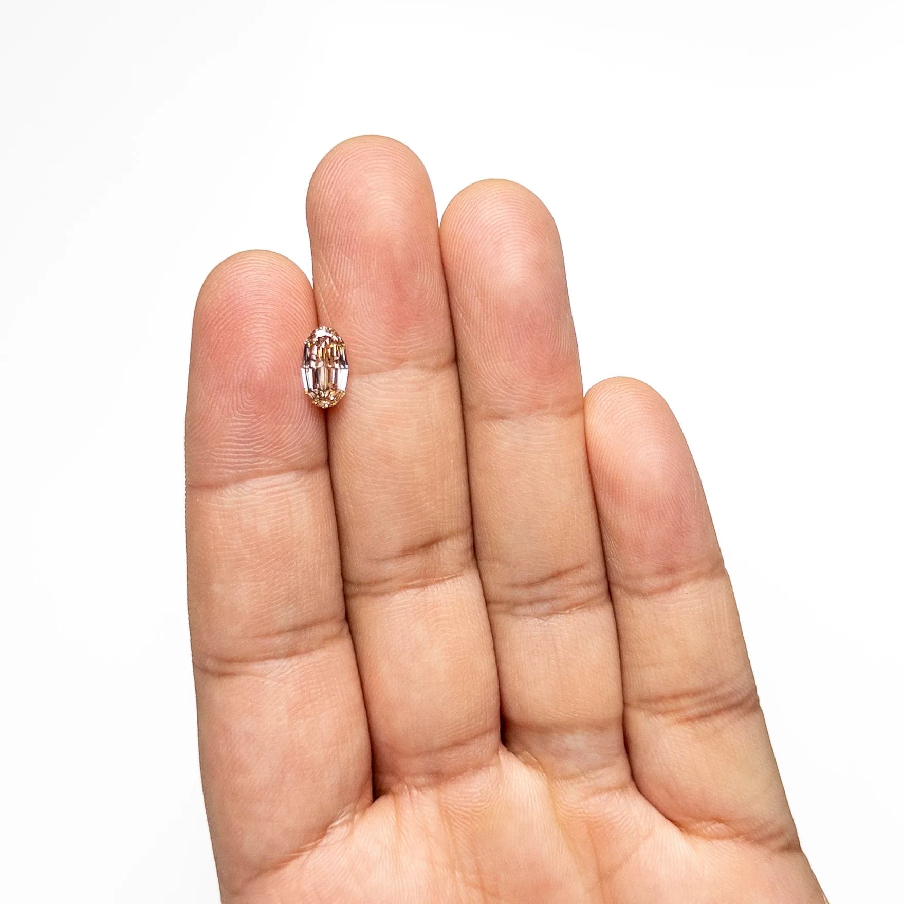 1.52ct 9.56x5.46x3.44mm SI1 C4 Geo Oval Step Cut 🇿🇦 27517-02