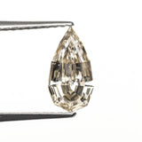 1.02ct 9.61x5.09x3.09mm SI1 Y-Z Geo Pear Step Cut 🇿🇦 27518-03