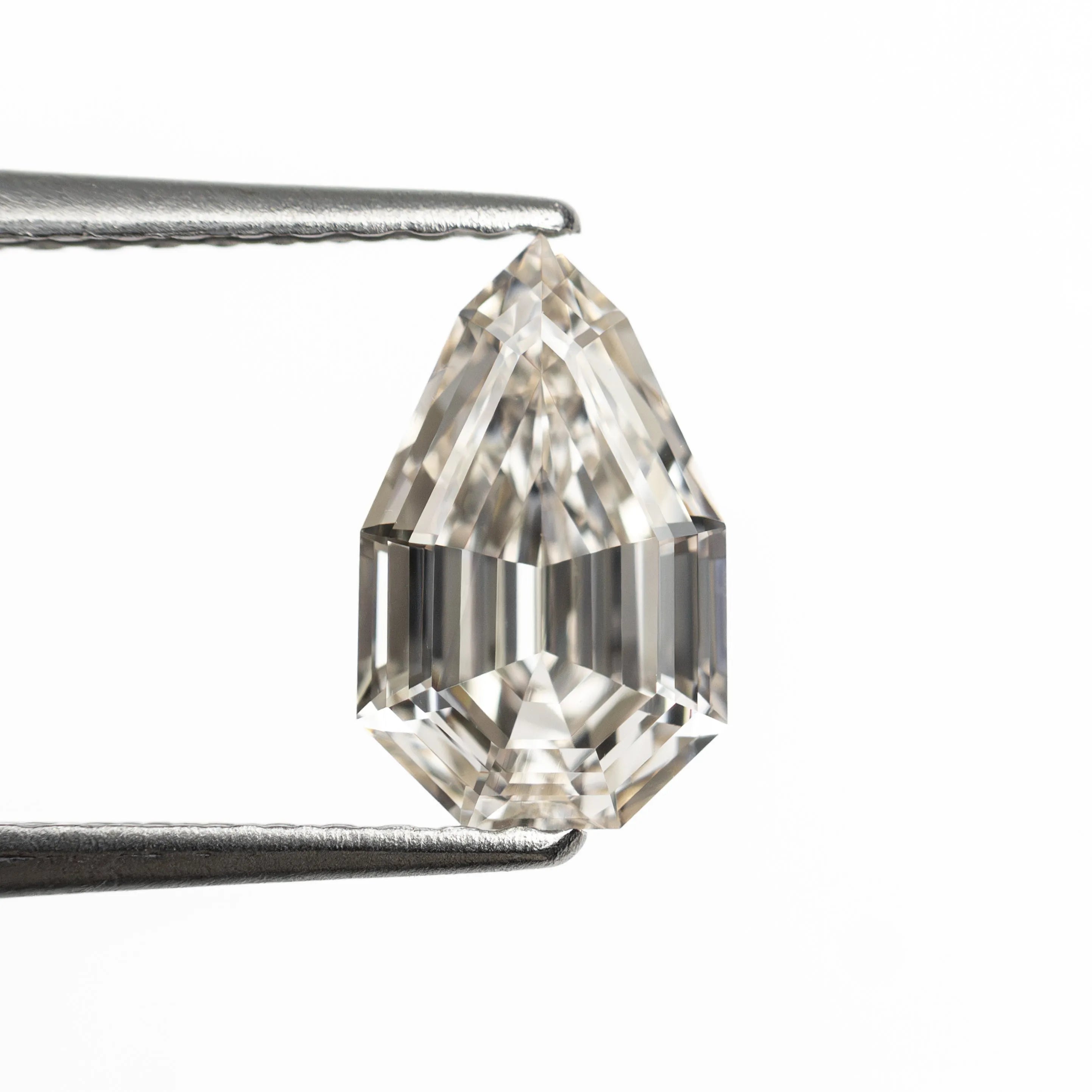 1.01ct 8.55x5.31x3.12mm VS2 L Geo Pear Step Cut 🇿🇦 27518-13