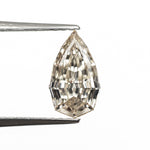 1.02ct 9.64x5.60x2.76mm VS2 U-V Geo Pear Step Cut 🇿🇦 27518-16