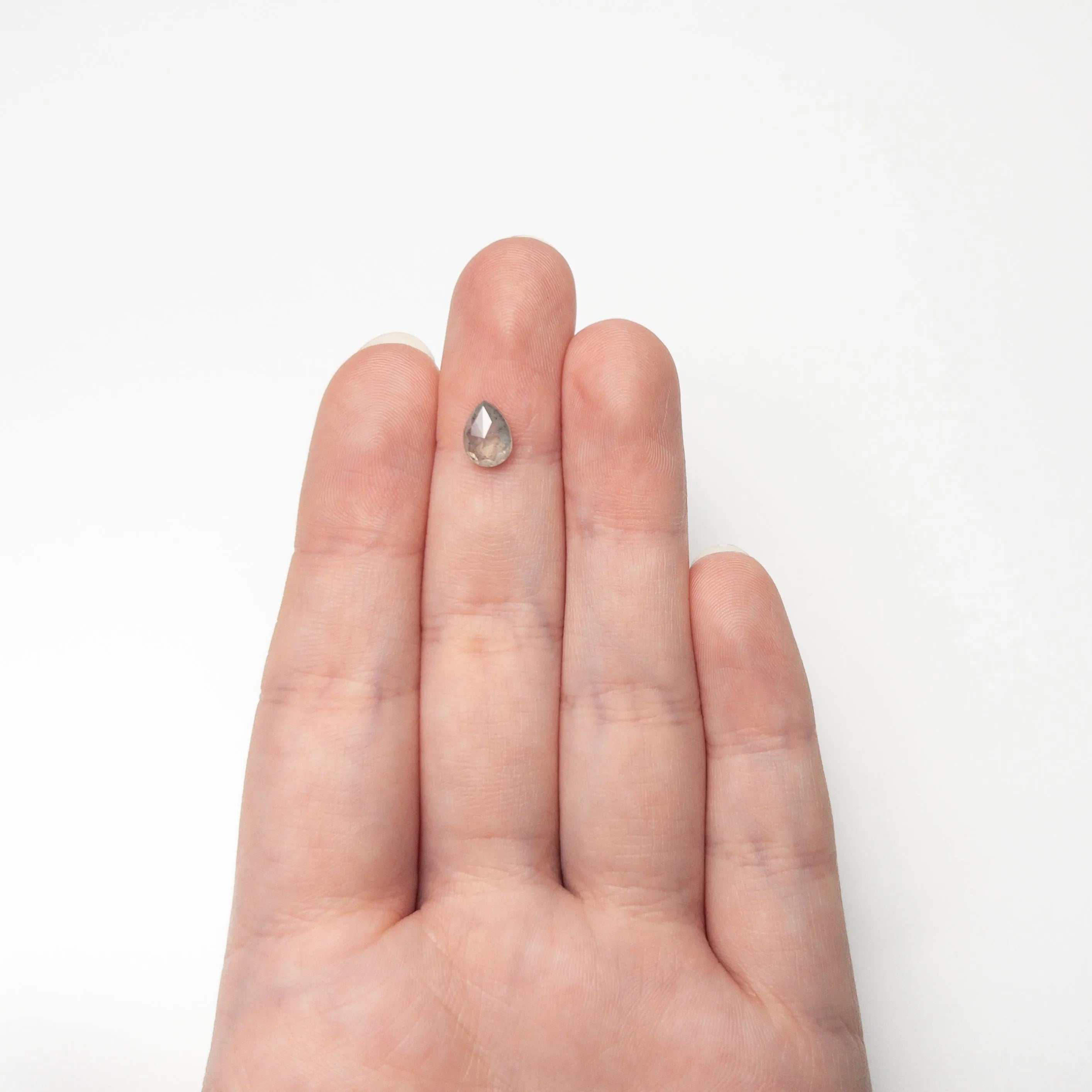 1.24ct 7.68x5.62x3.24mm Pear Rosecut 27536-21