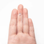 0.79ct 9.54x5.15x2.73mm Kite Rosecut 27536-29