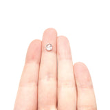 1.37ct 7.22x6.22x3.61mm Hexagon Rosecut 27536-41