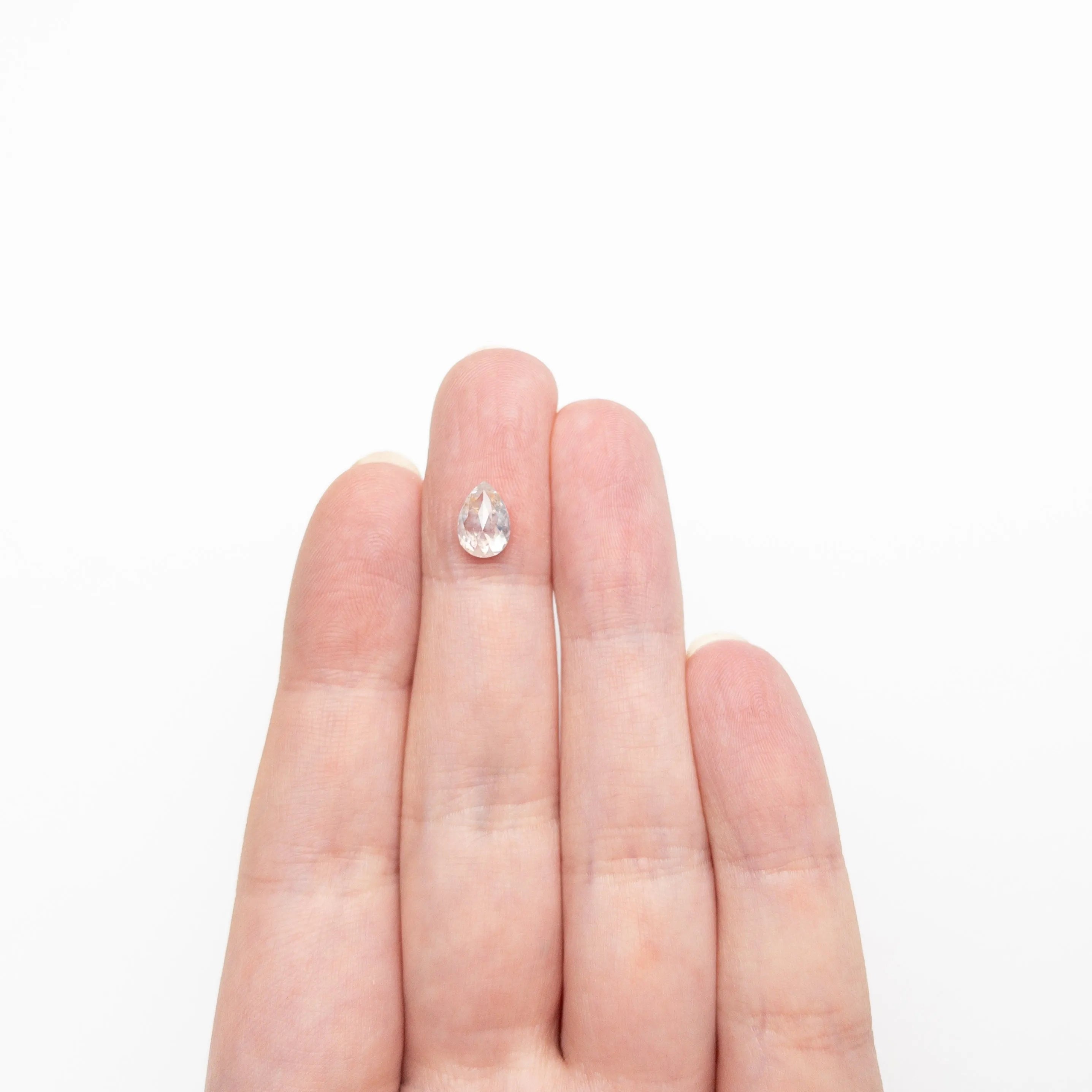 1.32ct 8.33x5.72x3.37mm Pear Rosecut 27536-49