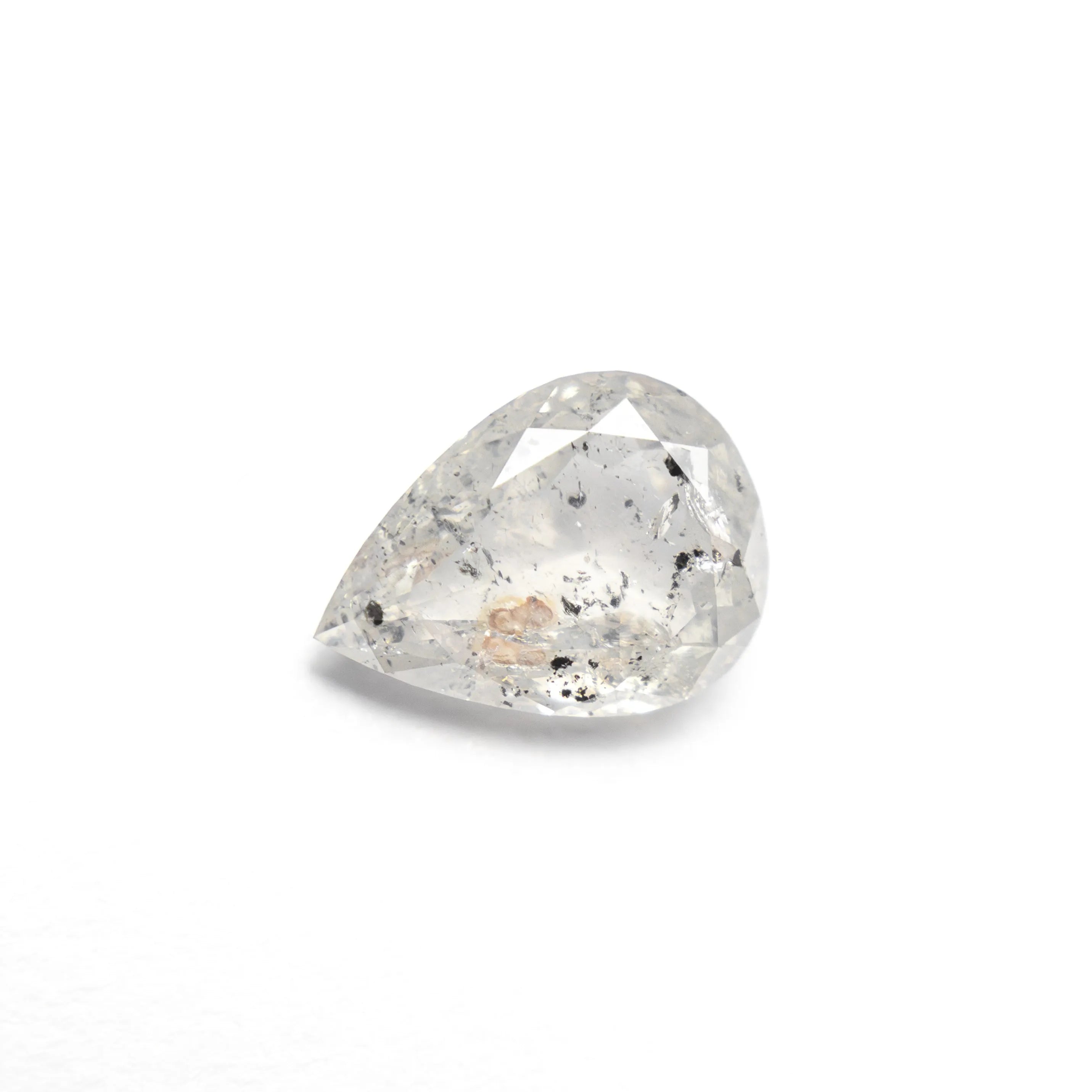 0.85ct 7.65x5.64x2.51mm Pear Rosecut 27536-54